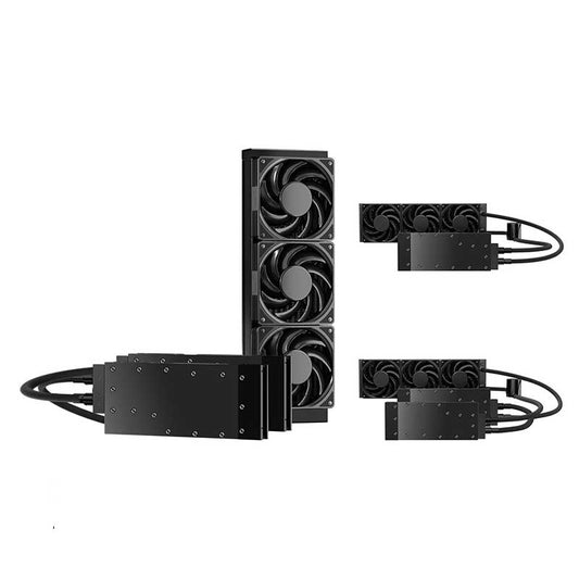 Combinaison de ventilateur de radiateur de pompe intégrée Barrow AIO, pour refroidisseur de liquide de système de refroidissement par eau, radiateur 240 360, DARIDP-30