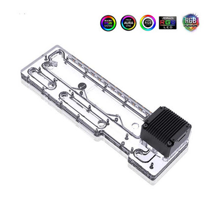 Bykski RGV-JSB-MOD1-P, Waterway Boards For JONSBO MOD1 Case, Bykski RBW, For Intel CPU Water Block & Single GPU Building