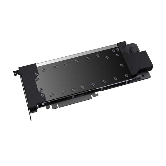 The Bykski N-PL4090-SR graphics card water block features an all-metal construction and a turbine-inspired design, suitable for the Pira RTX4090 and NVIDIA RTX4090D Turbine Edition 48GB.