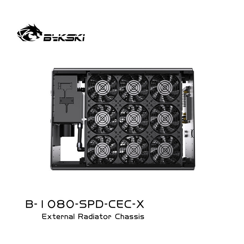 Bykski B-1080-SPD-CEC-X External Water Cooling System with SPD and CDU for High-Performance Servers (Pre-order)