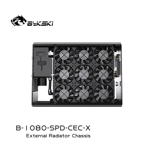 Bykski B-1080-SPD-CEC-X External Water Cooling System with SPD and CDU for High-Performance Servers (Pre-order)
