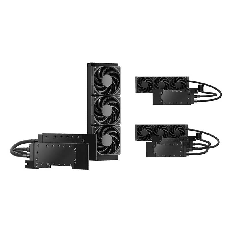 Bykski All-in-one GPU water cooling, For NVIDlA Tesla H200 141G  , Water Cooling System Liquid Cooler, 240 360 Radiator, B-FRD-H200