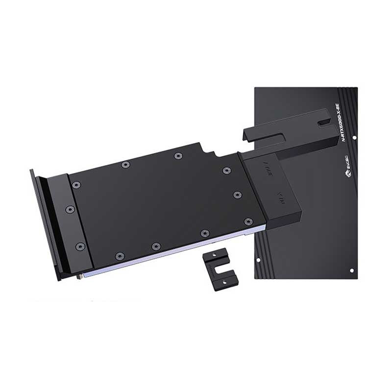 Bykski N-TESLA-L40-X Full-Cover Water Block + Backplate for NVIDIA Tesla L40, Continuous-Use Metal, G1/4