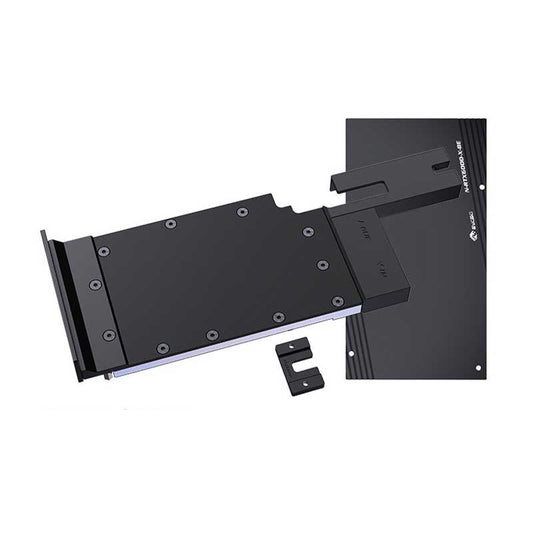 Bykski N-TESLA-L40-X Full-Cover Water Block + Backplate for NVIDIA Tesla L40, Continuous-Use Metal, G1/4