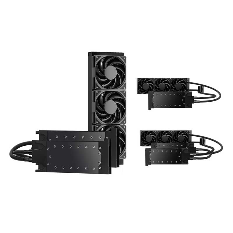 Bykski All-in-one GPU water cooling, For NVIDIA RTX5090 32G DDR7, 240 360 Radiator, B-FRD-RTX5090-115-360