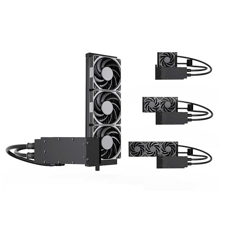 Bykski All-in-one GPU water cooling, For NVIDIA TELSA L4, Water Cooling System Liquid Cooler,120 240 360 Radiator, B-FRD-TESLA-L4