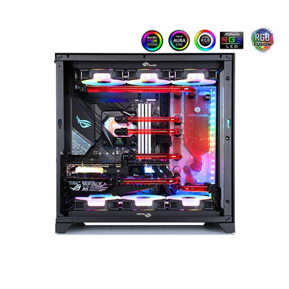Bykski Distro Plate For LIANLI O11 Case, Waterway Boards For Intel CPU Water Block & Single GPU Building, RGV-LAN-O11-D360