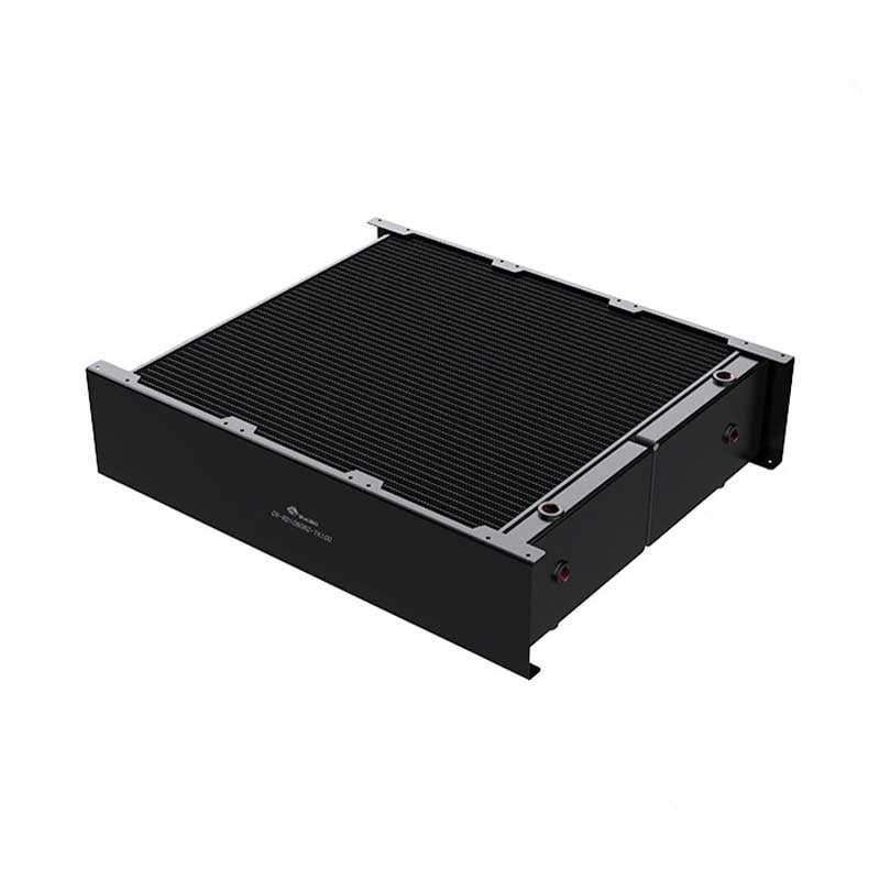 Bykski CR-RD1080RC-TK100 Full-Copper 1080mm Radiator, 100mm Thick, 9x 12mm Fan, G1/4