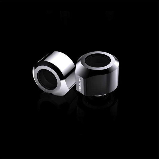 Granzon Anti-off Hard Tube Fitting, For OD14mm Hard Tubing, G1/4'' Thread Water Cooling Fitting, GD-FT14