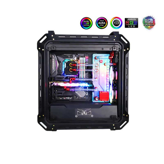 Bykski Waterway Cooling Kit For COUGAR Panzer Evo Case, 5V ARGB, For Single GPU Building, RGV-CG-Panzer Evo-P