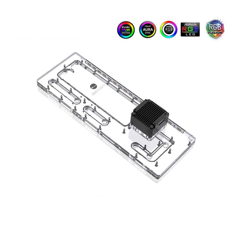 Bykski RGV-INW-925-P Waterway Boards For In Win 925 Case RBW 5V RGB 12V Lighting For Intel CPU Water Block & Single GPU Building