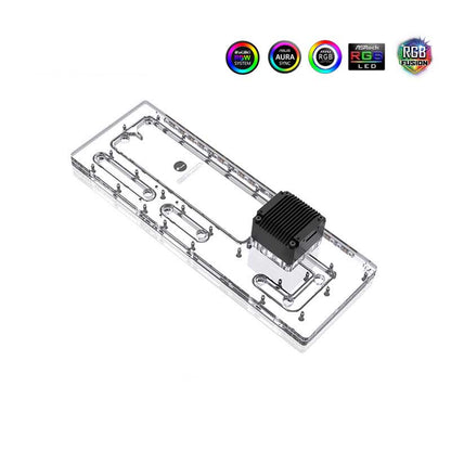 Bykski RGV-INW-925-P Waterway Boards For In Win 925 Case RBW 5V RGB 12V Lighting For Intel CPU Water Block & Single GPU Building