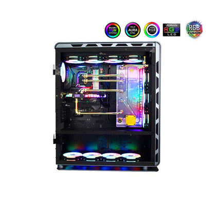 Bykski Waterway Cooling Kit For PHANTEKS PH-ES916E Case, 5V ARGB, For Single GPU Building, RGV-PHA-916-P