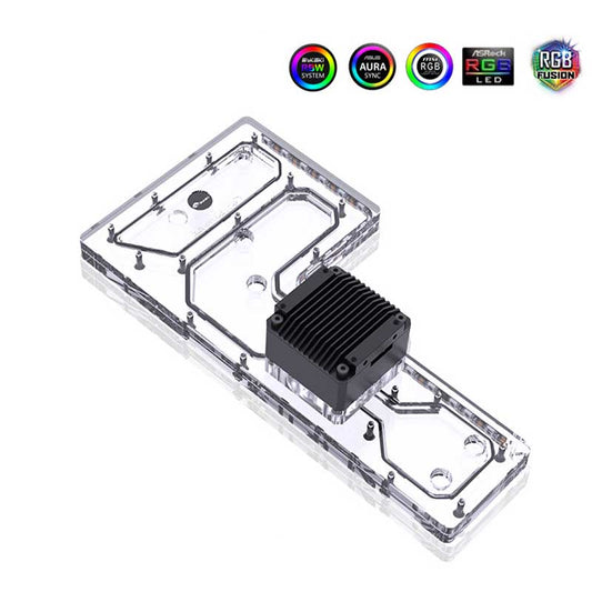 Bykski RGV-PHA-217-P Water Channel Board/Radiator Water Channel Board [Compatible with Phanteks PH-ES217XE Case]