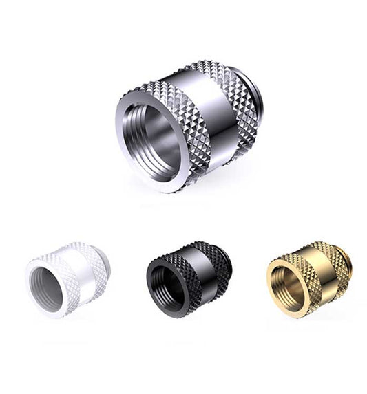 Bykski Raccord d'extension mâle à femelle 7,5 mm, motif diamant boutique, raccord G1/4 multicolore, B-EXJ-7.5