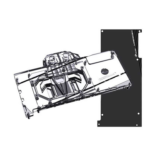 Bykski A-XF9070XTOC-X Full-Cover GPU Water Block with Backplate for XFX Mercury Radeon RX 9070 XT OC Gaming 16GB