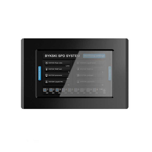 Bykski Sistema de monitoreo SPD, control de velocidad con pantalla grande, visualización táctil en tiempo real B-SPD-SYS-X