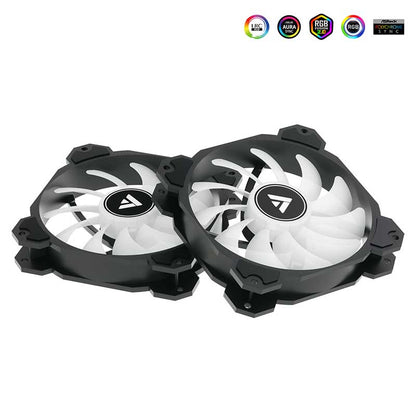 Barrow PWM Fans, LRC 2.0 5V, 6pin Interface, Light/Speed Integrated Radiator Fans, Need To Work With Controller, BF04-PR