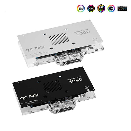 Barrow Galax Gainward 5090 Ta Xue Full Coverage GPU Water Block Cooler BS-GAD5090-PA