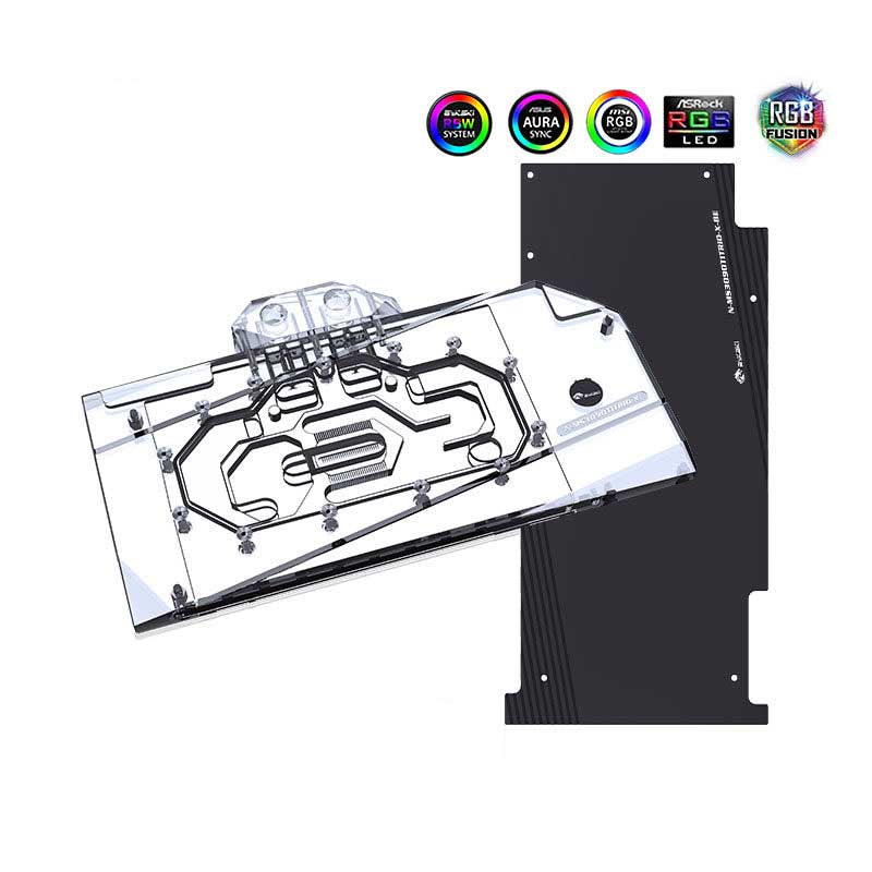 Bykski GPU Water Cooling Block For MSI 3090TI SUPRIM / GAMING X TRIO 24G, Graphics Card Liquid Cooler System , N-MS3090TITRIO-X