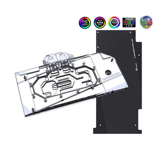 Bykski GPU Water Cooling Block For MSI 3090TI SUPRIM / GAMING X TRIO 24G, Graphics Card Liquid Cooler System , N-MS3090TITRIO-X