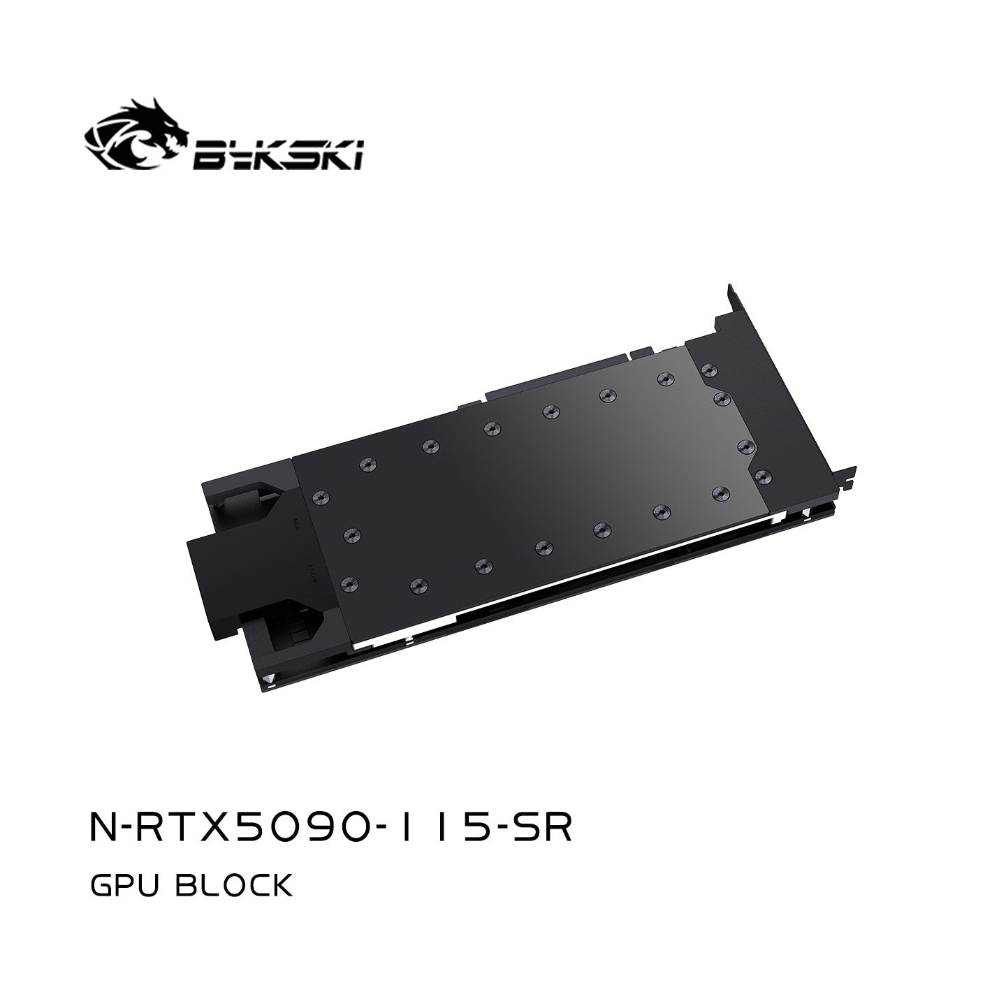 FormulaMod Bykski RTX 5090 full-cover GPU waterblock — multi-GPU local AI cooling (view 2)