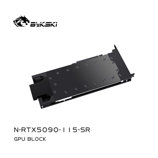 FormulaMod Bykski RTX 5090 full-cover GPU waterblock — multi-GPU local AI cooling (view 2)