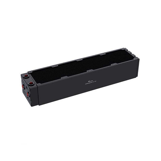 Bykski 480mm Copper Radiator RC Series High-performance Heat Dissipation 100mm Thickness for 12cm Fan Cooler, CR-RD480RC-TK100