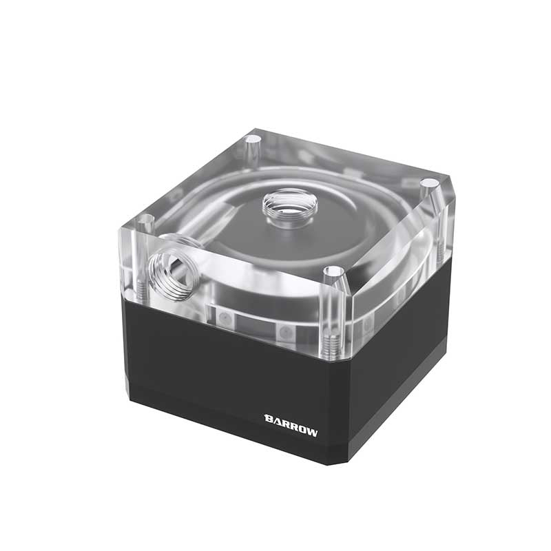 Barrow SPB17-S-V2, pompes PWM 17W, LRC 2.0, série DDC, coque en métal, pompe de refroidissement par eau à contrôle de vitesse manuel et PWM