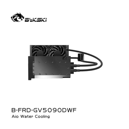 Bykski All-in-one GPU water cooling, For Palit RTX 5090 GAME ROCK 32GB  , Water Cooling System Liquid Cooler, 240 360 Radiator, B-FRD-GV5090DWF