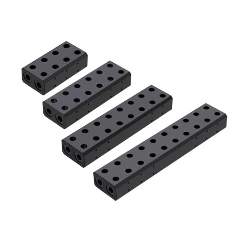 Bykski Multi Graphics Card Bridge Module, Waterway POM Connection For 4/6/8/10 Way Parallel Flow Distributor for Custom Liquid Cooling Loops，B-L2-6BM-X-V2