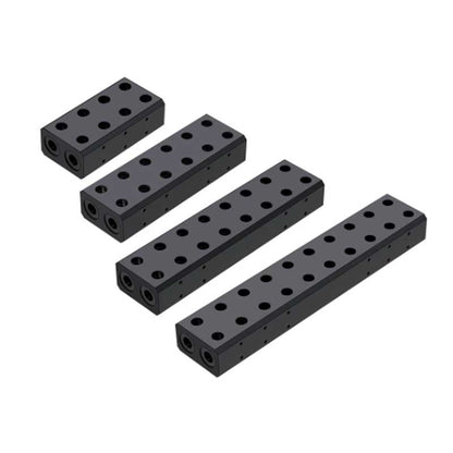 Bykski Multi Graphics Card Bridge Module, Waterway POM Connection For 4/6/8/10 Way Parallel Flow Distributor for Custom Liquid Cooling Loops，B-L2-6BM-X-V2