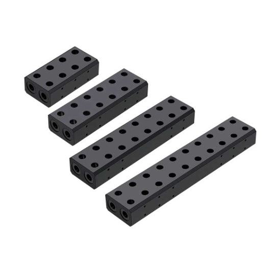 Bykski Multi Graphics Card Bridge Module, Waterway POM Connection For 4/6/8/10 Way Parallel Flow Distributor for Custom Liquid Cooling Loops，B-L2-6BM-X-V2