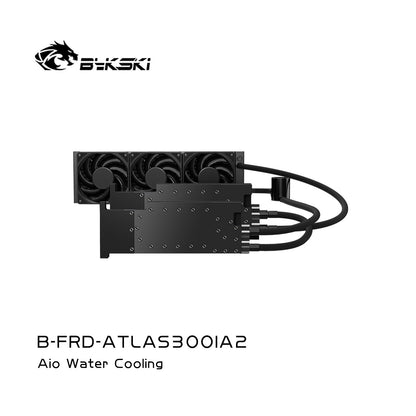 Combinaison de ventilateur de radiateur de pompe intégrée Barrow AIO, pour refroidisseur de liquide de système de refroidissement par eau, radiateur 240 360, DARIDP-30