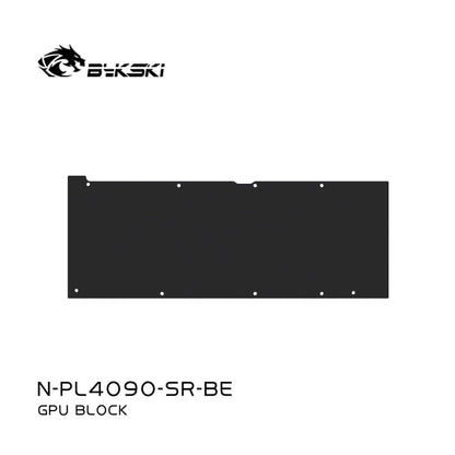 FormulaMod Bykski GPU Water Block ForN-PL4090-SR , Full Cover With Backplate PC Water Cooling Cooler, | Water Cooling Block