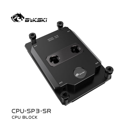 Bykski CPU Block For AMD TR4/SP3/SP6 Server, AI Cloud Server, Water Cooling Cooler, CPU-SP3-SR | Liquid Cooling Block