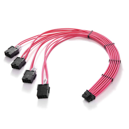 Formulamod PCI-e 5.0 16(12+4)Pin to 4x8Pin , 12VHPWR 16AWG PSU Extension Cable For GPU RTX 4090 / 4080 / 4070s / 4070ti / 3090Ti