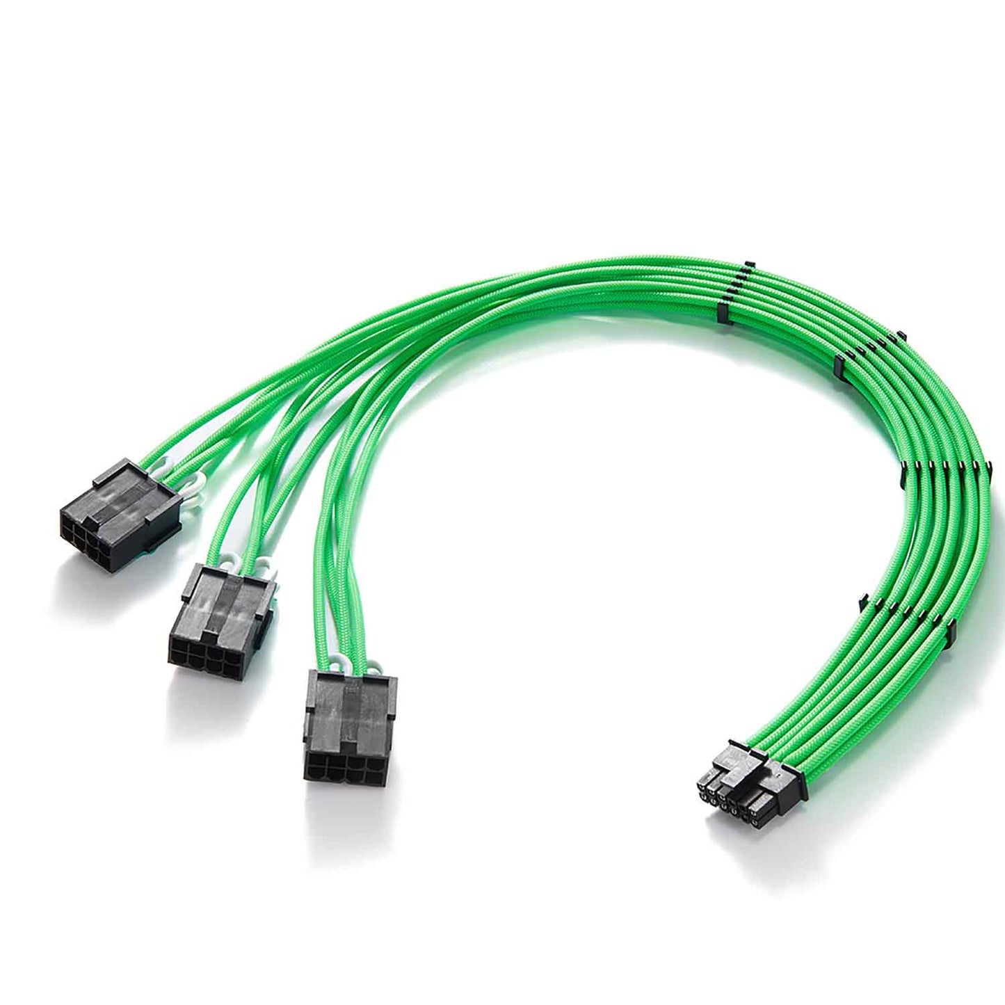 16AWG 12VHPWR,17.7inch PCI-e 5.0 16pin(12+4) Cable To 3X8-Pin Male To Female,12+4pin For RTX 3090Ti/4070Ti/4080/4090 With Combs，Single Cable