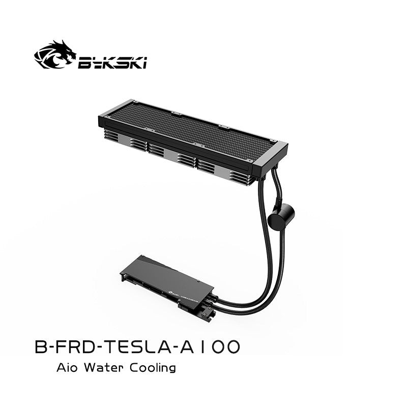 Bykski B-FRD-TESLA-A100 AIO Liquid Cooler for NVIDIA Tesla A100 40GB / A30 24G / CMP 170HX with 360mm Radiator