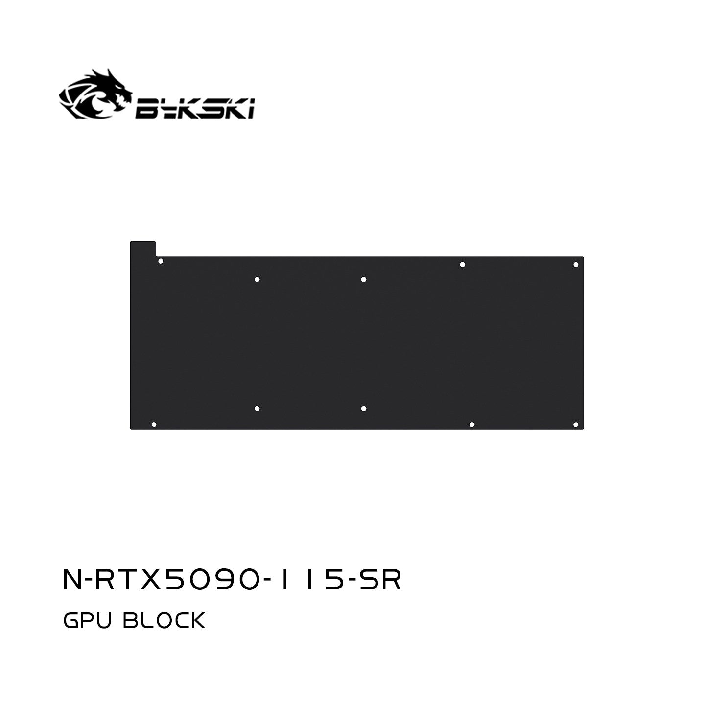 FormulaMod Bykski RTX 5090 full-cover GPU waterblock — multi-GPU local AI cooling (view 4)