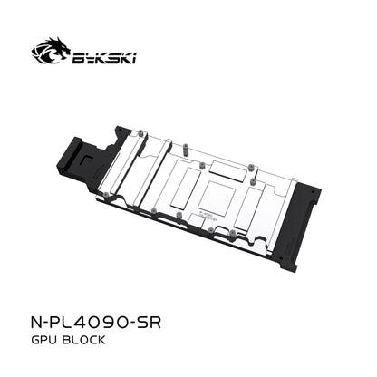 FormulaMod Bykski GPU Water Block ForN-PL4090-SR , Full Cover With Backplate PC Water Cooling Cooler, | Water Cooling Block