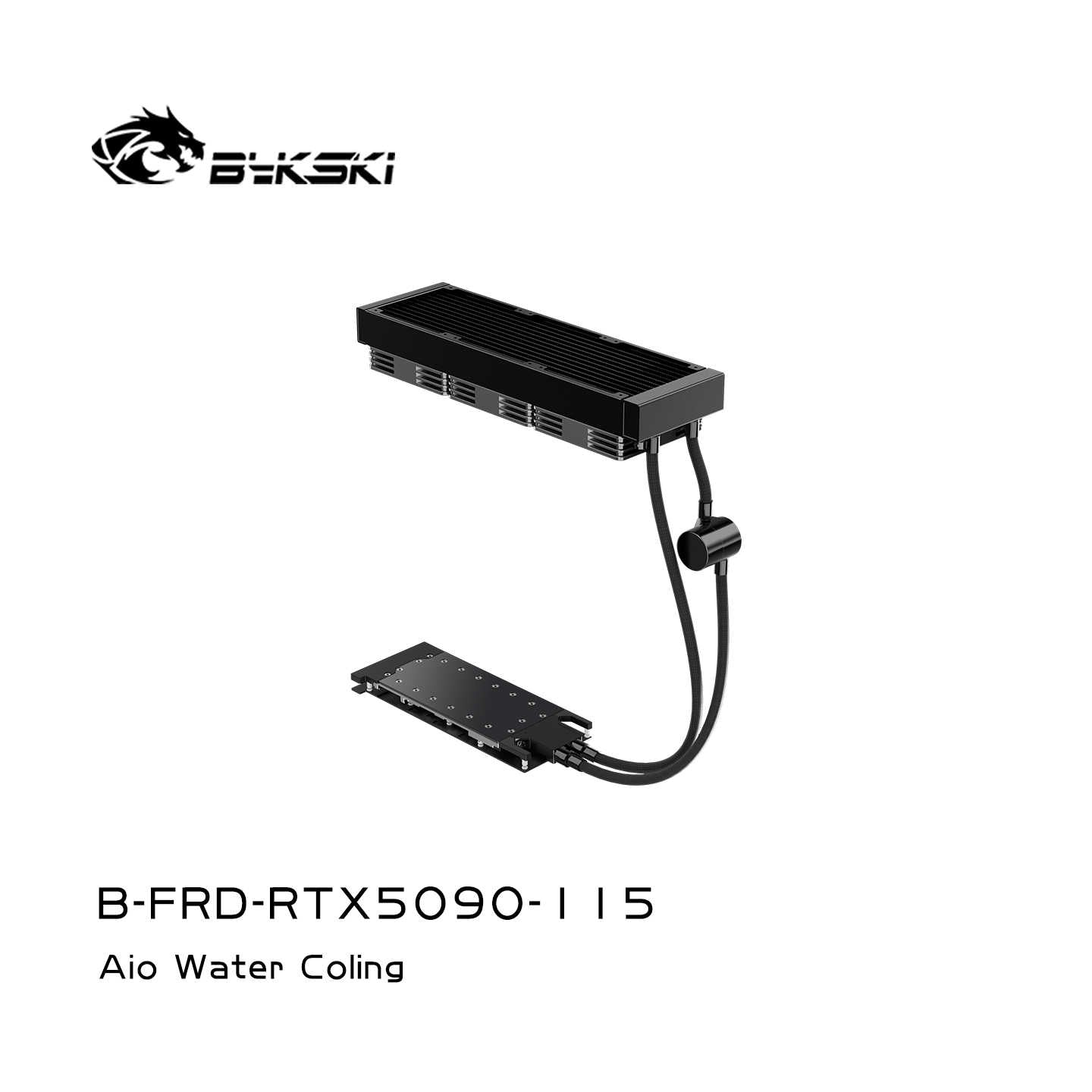 Bykski All-in-one GPU water cooling, For NVIDIA RTX5090 32G DDR7, 240 360 Radiator, B-FRD-RTX5090-115-360