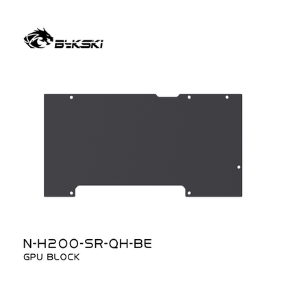 Bykski N-H200-SR-QH Vacuum-Soldered Graphics Card Water Block for NVIDIA H200 Data Center Class