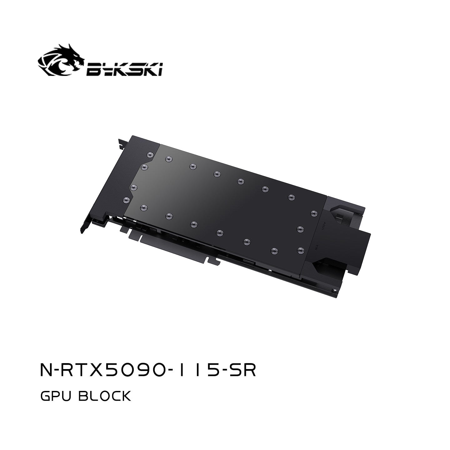 FormulaMod Bykski RTX 5090 full-cover GPU waterblock — multi-GPU local AI cooling (view 5)