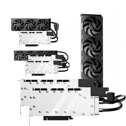 Astralcooler All-in-one server GPU cooler radiator 360/480, compatible with NVIDIA CMP 170HX