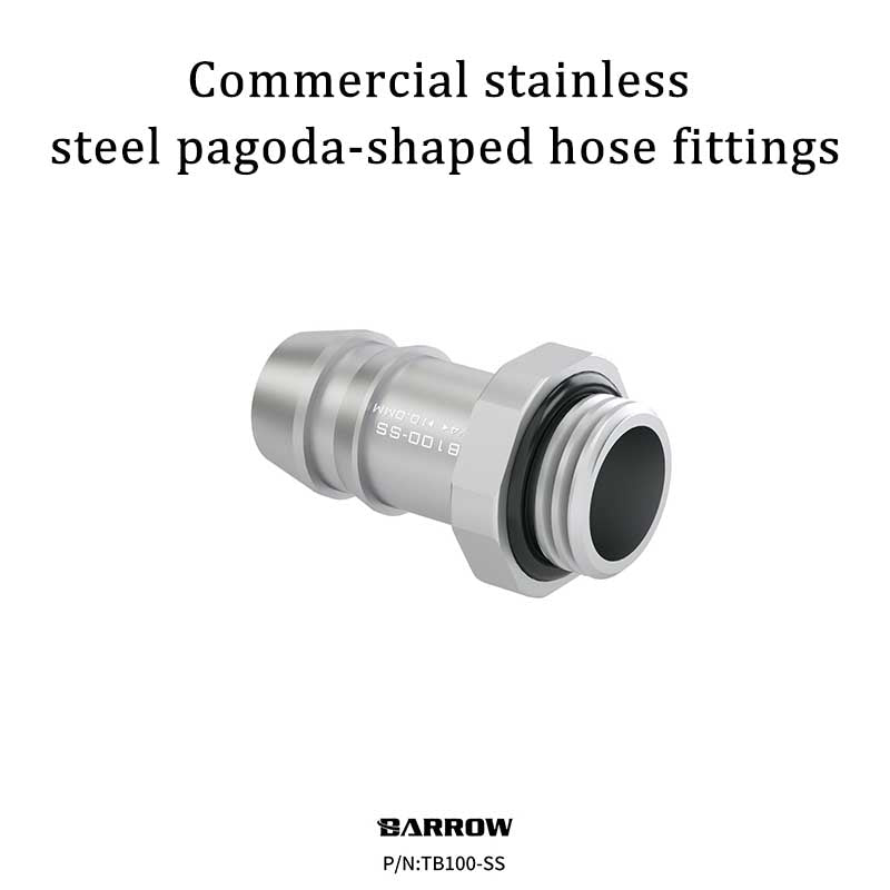 Barrow G1/4''Roscado 45 Grados Adaptador de Conexión Refrigeración por Agua, Adaptadores Conexión Refrigeración por Agua, TDWT45-B01