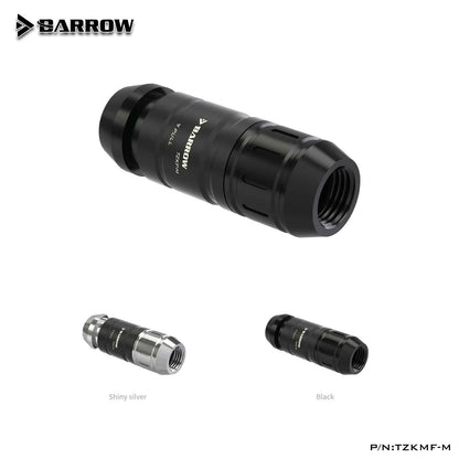 Barrow Professional Edition G1/4" Quick-Connect Waterproof Connector Kit (Male & Female) PC Water Cooling Accessories TZKMF-M