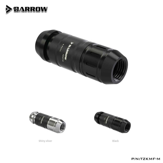 Barrow Professional Edition G1/4" Quick-Connect Waterproof Connector Kit (Male & Female) PC Water Cooling Accessories TZKMF-M