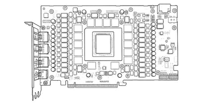 Refrigeración por agua todo en uno Bykski para GPU, para GIGABYTE RTX 4090, sistema de refrigeración líquida, radiador de 120 240 360, B-FRD-GV4090AORUS