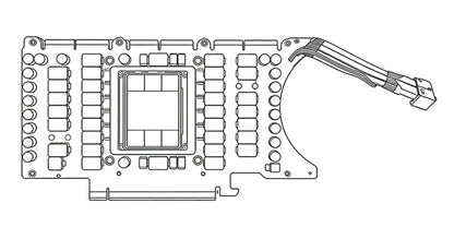 Astralcooler GPU Water Block for NVIDIA H200 141G